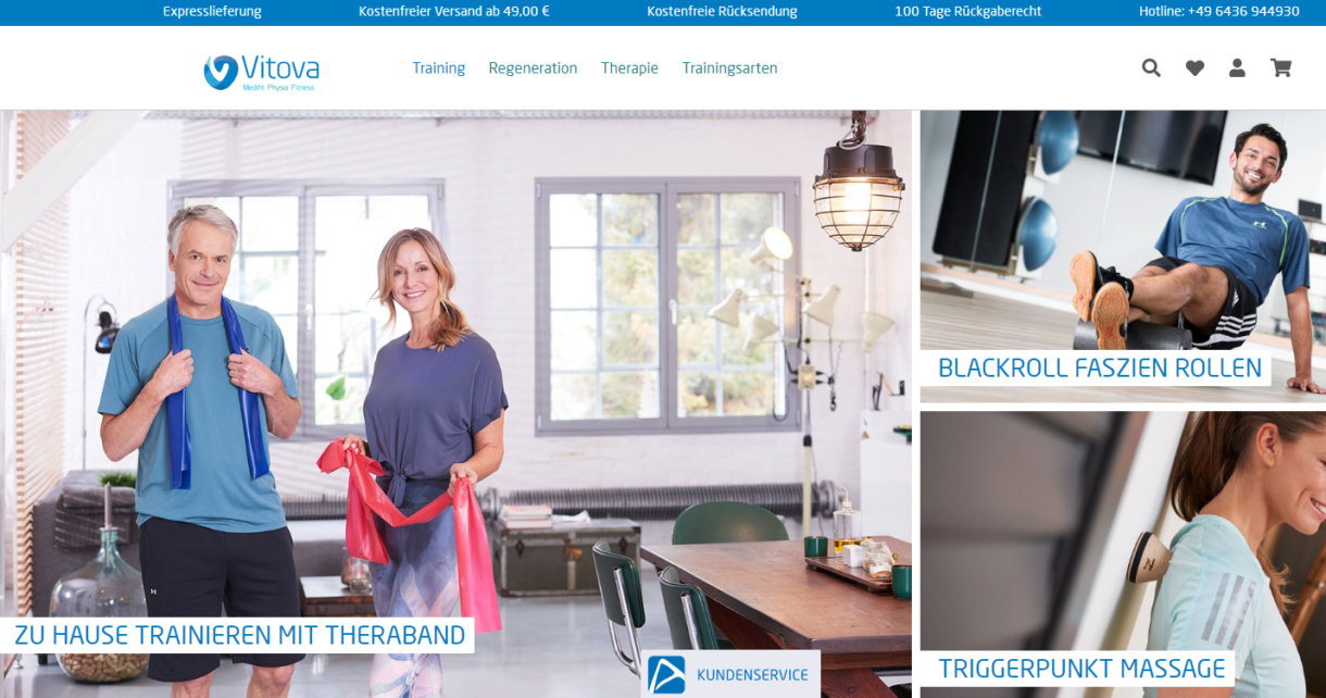 Startseite Vitova Onlineshops
